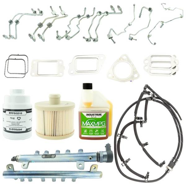 Industrial Injection - Industrial Injection GM Disaster Kit For 11-16 6.6L LML Duramax - 4G6101K