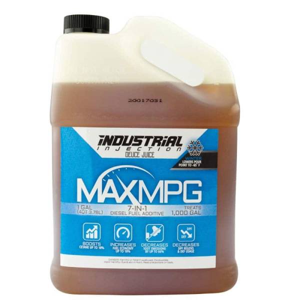 Industrial Injection - Industrial Injection MaxMPG Winter Deuce Juice Additive 1 Gallon Bottle Case - 151112