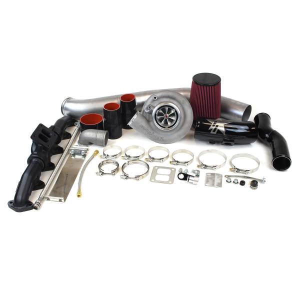 Industrial Injection - Industrial Injection Dodge S300 SX-E 69/74 Single Turbo Kit For 10-12 6.7L Cummins .88 AR - 22B437