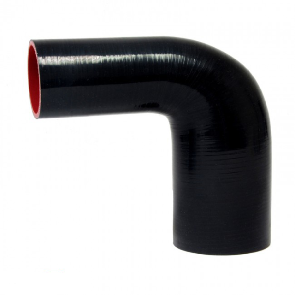 Industrial Injection - Industrial Injection Silicone Elbow Reducer for Old Common Rail Compound Kits - HTSER90-350-400-BLK