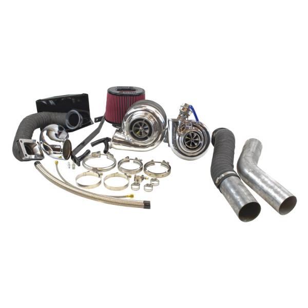 Industrial Injection - Industrial Injection Dodge 2nd Gen Race Compound Turbo Kit for 94-02 5.9L Cummins - 229403