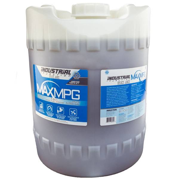 Industrial Injection - Industrial Injection MaxMPG Winter Deuce Juice Additive 5 Gallon Container - 151116