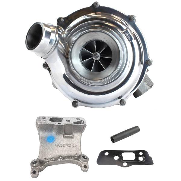 Industrial Injection - Industrial Injection Ford XR1 Turbo Kit For 15-16 6.7L Power Stroke With Pedestal - 32E103-XR1