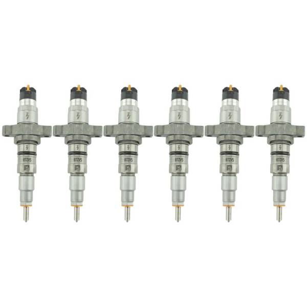 Industrial Injection - Industrial Injection Dodge Remain Injector Pack For 03-04 5.9L Cummins Stock With Connecting Tubes - 214311