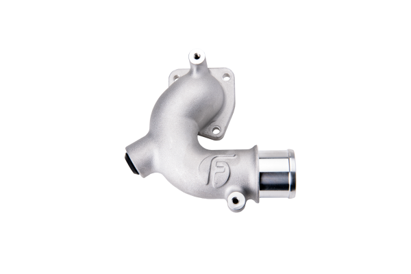 Fleece Performance - Fleece Performance Replacement Thermostat Housing with Auxiliary Port RAM with 5.9L and 6.7L Cummins - FPE-CUMM-TH-1318