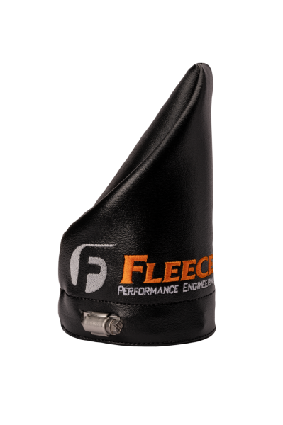 Fleece Performance - Fleece Performance 4 Inch Short Hood Stack Cover - Mitre Cut - FPE-HSC-4-45