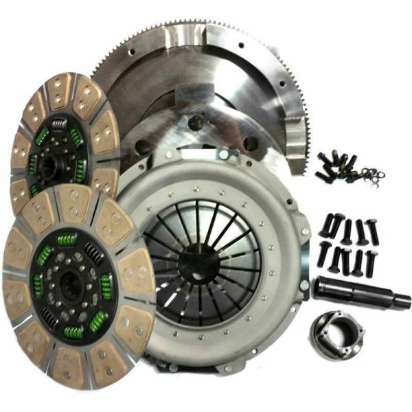 Valair - Valair Ceramic Street Dual Disc Clutch For 03-10 Ford 6.0L & 6.4L Powerstroke - NMU60DDS