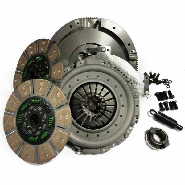 Valair - Valair Quiet Street Dual Disc Clutch For 01-05 5.9L Cummins - QNV56DDSN