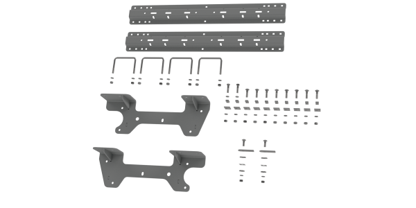 B&W Trailer Hitches - B&W Trailer Hitches Custom Installation Kit For Universal Mounting Rails For Some GM Trucks - RVK2504