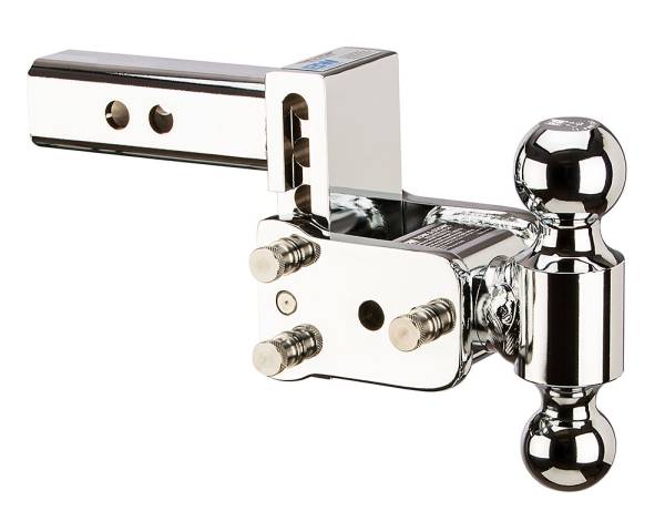 B&W Trailer Hitches - B&W Trailer Hitches B&W Tow & Stow Dual Ball Adjustable Ball Mount, 3" Drop, 3-1/2" Rise, 2" Shank, 2" and 2-5/16" Balls - TS10033C