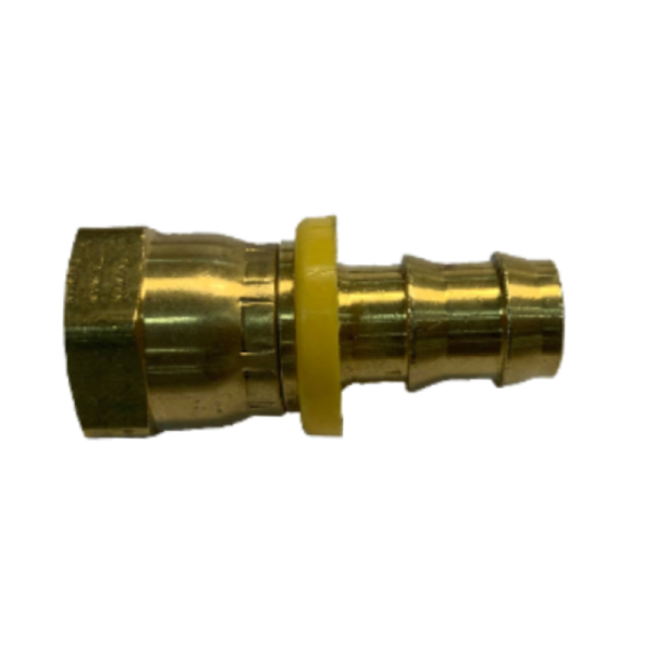 PureFlow AirDog - PureFlow AirDog 4A-1-09-08-08-B -8 Female to 1/2" Push Lock Hose Barb - 4A-1-09-08-08-B