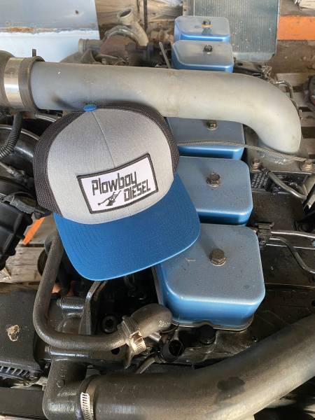 Plowboy Diesel - Plowboy Diesel Gray and Blue Plowboy Hat