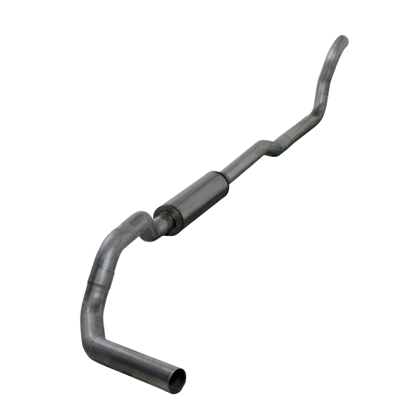 Diamond Eye - Turbo Back Exhaust 89-93 Dodge RAM 2500/3500 5.9L Cummins 2X4 4 Inch Stainless Turbo Back Single Hx40 DPF Diamond Eye