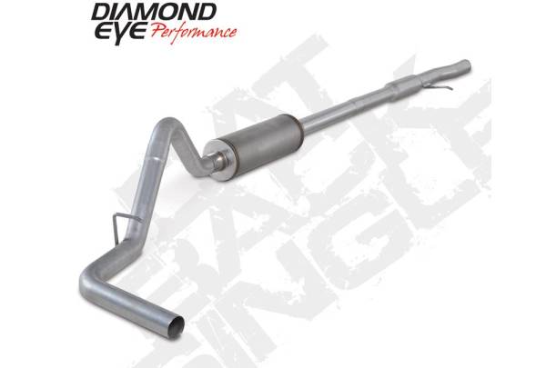 Diamond Eye - Cat Back Exhaust System For 15-16 Silverado/Sierra 1500 4.3L And 5.3L 3 Inch SinglePassStainless Diamond Eye