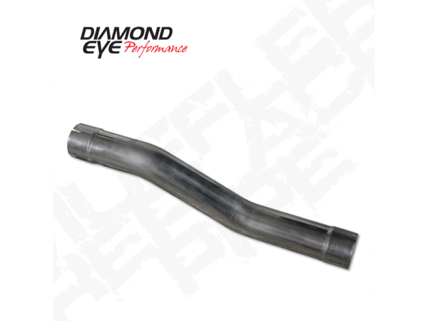 Diamond Eye - Diesel Exhaust Muffler 4 Inch Inlet/Outlet 35 Inch Stainless Exhaust Muffler 04.5-Early 07 RAM 2500/3500 Performance Series Diamond Eye