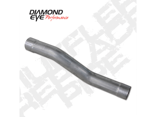 Diamond Eye - Diesel Exhaust Muffler 4 Inch Inlet/Outlet 35 Inch Steel 04.5-Early 07 RAM 2500/3500 Exhaust Muffler Performance Series Diamond Eye