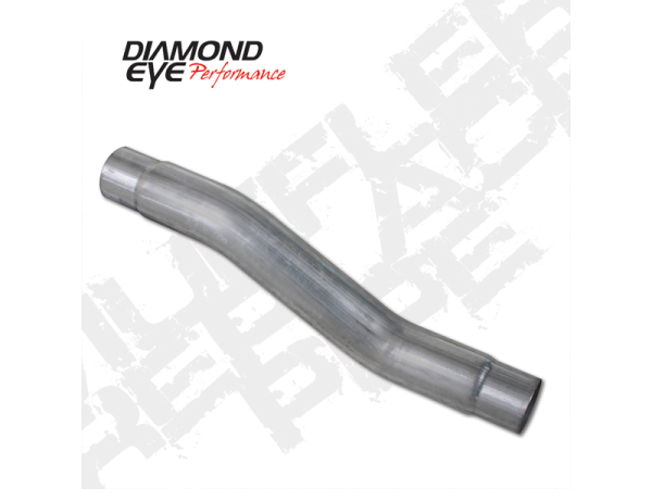 Diamond Eye - Diesel Exhaust Muffler 3.5 Inch Inlet/Outlet 32 Inch 03-Early 04 Dodge RAM 2500/3500 Exhaust Muffler Performance Series Diamond Eye