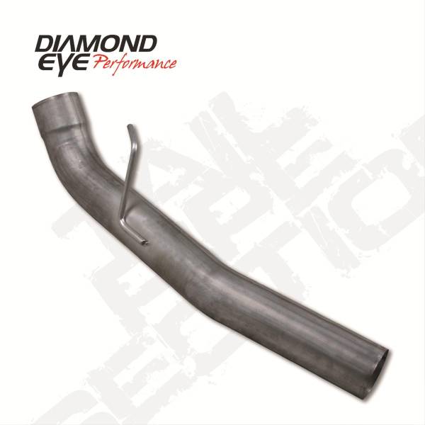 Diamond Eye - Exhaust Pipe 5 Inch 07.5-11 Dodge RAM 2500/3500 Second Section Pass Stainless Performance Series Exhaust Tail Pipe Diamond Eye