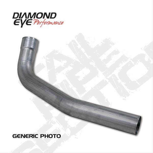 Diamond Eye - Exhaust Pipe 4 Inch Second Secion Pass 94-Early 07 Dodge RAM 2500/3500 Performance Series Exhaust Tail Pipe Diamond Eye