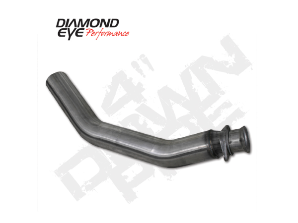 Diamond Eye - Turbo Downpipe 4 Inch Inlet/Outlet 94-02 Dodge RAM 2500/3500 StainlessPerformance Series Diamond Eye