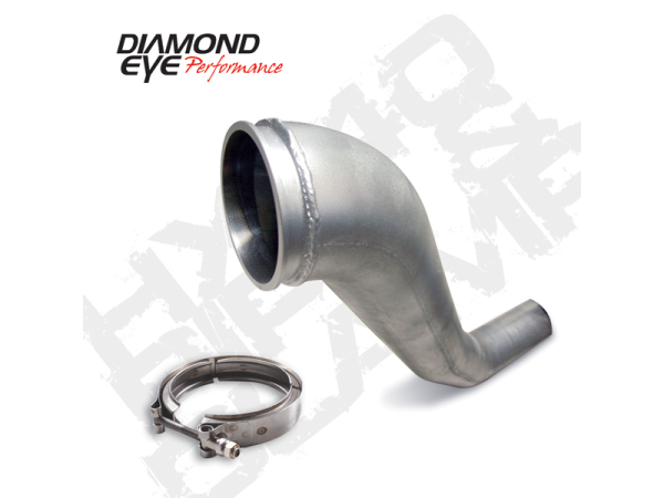 Diamond Eye - Turbo Downpipe For 98-02 Dodge RAM 2500/3500 5.9L 24 Valve Cummins Performance Series Set Diamond Eye