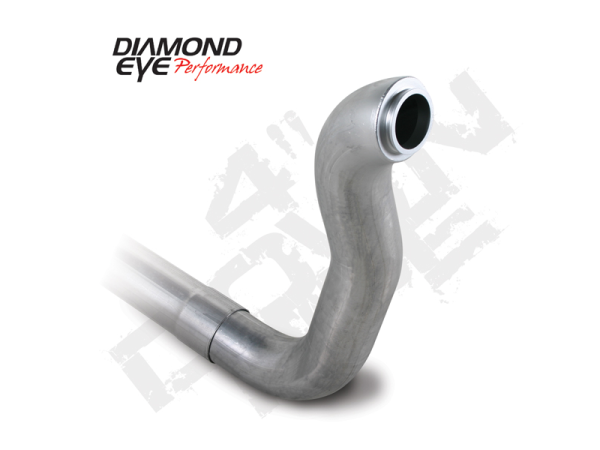 Diamond Eye - Turbo Downpipe 3 Inch 89-93 Dodge RAM 2500/3500 4X4 Oxygen Sendsor Bung Not Included Diamond Eye