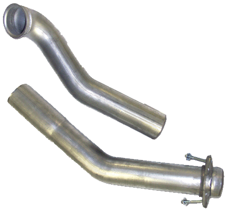 Diamond Eye - Turbo Downpipe For 94-97.5 Ford F250/F350 Superduty 7.3L Powerstroke Performance Series