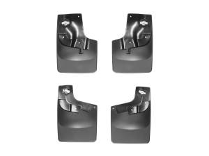 Weathertech MudFlap No-Drill DigitalFit® MudFlap Kit Black - 110052-120052