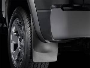 Weathertech MudFlap No-Drill DigitalFit® MudFlap Kit Black - 110065-120074