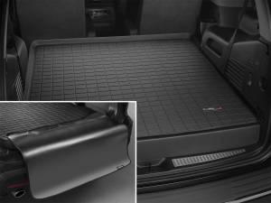 Weathertech Cargo Liner w/Bumper Protector Black Behind 2nd Row Seating - 40710SK