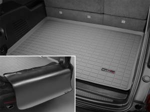 Weathertech Cargo Liner w/Bumper Protector Gray Behind 3rd Row Seating - 42678SK