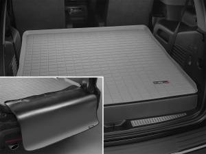Weathertech Cargo Liner w/Bumper Protector Gray Behind 2nd Row Seating - 42710SK