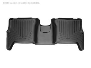 WeatherTech - Weathertech FloorLiner™ DigitalFit® Black Rear - 440812 - Image 1