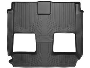 WeatherTech - Weathertech FloorLiner™ DigitalFit® Black Rear And Third Row - 441414 - Image 1