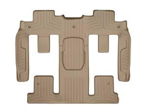 Weathertech FloorLiner™ DigitalFit® Tan Rear and Third Row 1 Piece - 451114