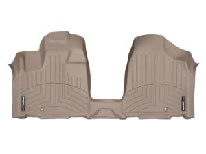 Weathertech FloorLiner™ DigitalFit® Tan Front Over The Hump - 455621
