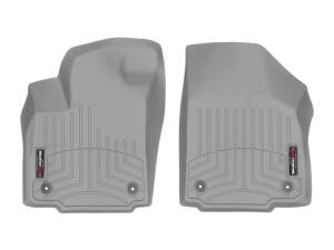 Weathertech FloorLiner™ DigitalFit® Gray Front Over The Hump - 4610281