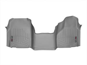 Weathertech FloorLiner™ DigitalFit® Gray Front Over The Hump - 464641