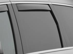 WeatherTech - Weathertech Side Window Deflector Rear Dark Tint - 81562 - Image 2