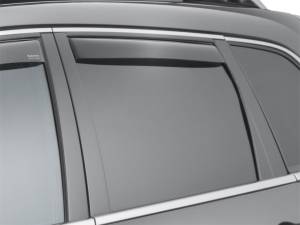 WeatherTech - Weathertech Side Window Deflector Rear Dark Smoke - 81741 - Image 2