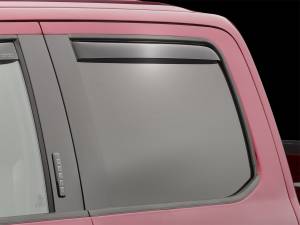 WeatherTech - Weathertech Side Window Deflector Rear Dark Smoke - 81765 - Image 2