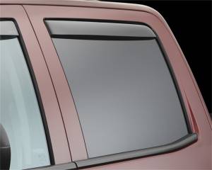 WeatherTech - Weathertech Side Window Deflector Rear Dark Smoke - 83740 - Image 2