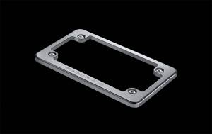 Weathertech Billet License Plate Frame Silver - 8ALPF2