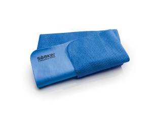 Weathertech Soaker™ Blue Drying Towel w/Clear Polycarbonate Storage Box - 8ASOAKER2