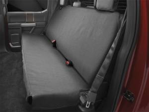 Weathertech Seat Protector Black Bench Seat Width 63.5 in. Depth 20.5 in. Back Height 23 in. - DE2030CH