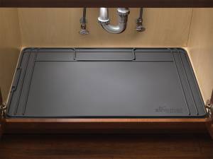 Weathertech SinkMat™ Black Fits Standard 36 in. Wide Cabinet and Can Be Trimmed Down To 30.75 in. Or 28 in. - USM01BK