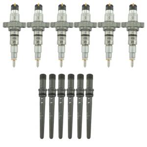 Industrial Injection - Industrial Injection Dodge Remain Injector Pack For 2004.5-2007 5.9L Cummins Stock With Connecting Tubes - 215312 - Image 1