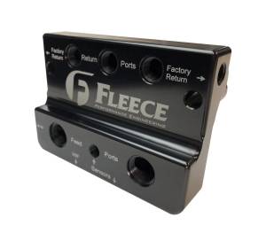 Fleece Performance - Fleece Performance 2010-2018 4th Gen Dodge/Cummins Fuel Distribution Block - FPE-FFD-RF-4G - Image 1