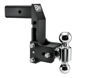 B&W Trailer Hitches B&W Tow & Stow Dual Ball Adjustable Ball Mount - 3"-7" Drop, 3-1/2"-7-1/2" Rise - 2-1/2" Shank - 2" and 2-5/16" Balls - TS20066BMP