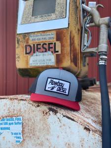 Plowboy Diesel Heather Gray/ Varsity Plowboy Patch Hat